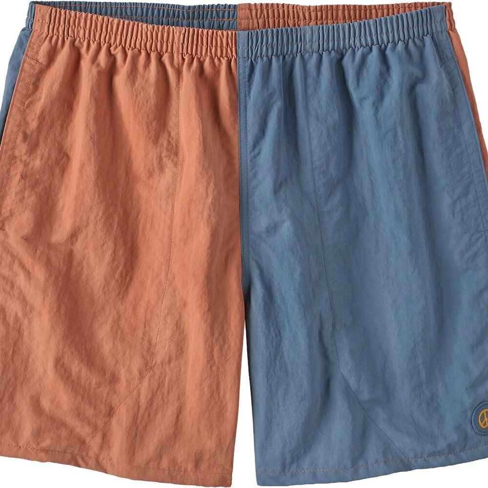 NWT Patagonia Men's Baggies Peace Patch 5 Shorts Utility Blue Size XXL